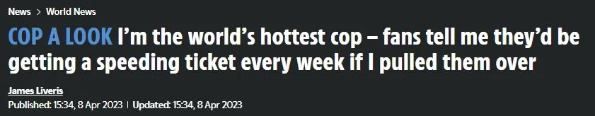 女警在网上秀辣照，有人求着她们逮捕自己