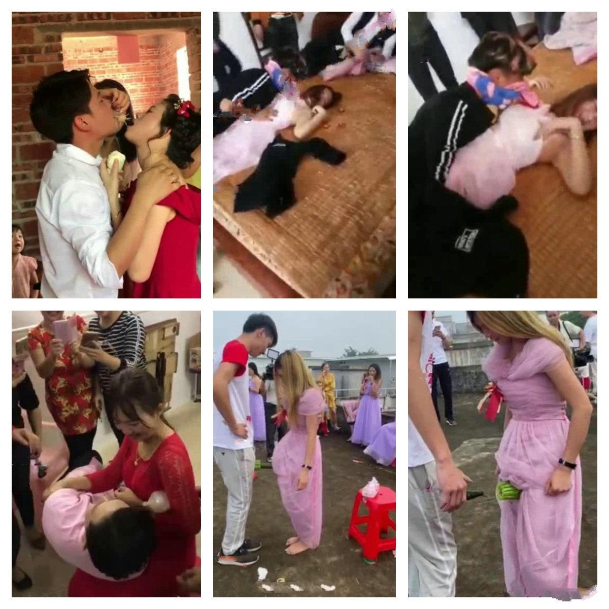 【经典婚闹】新婚闹洞房 恶搞新娘、伴娘 花样多玩的疯