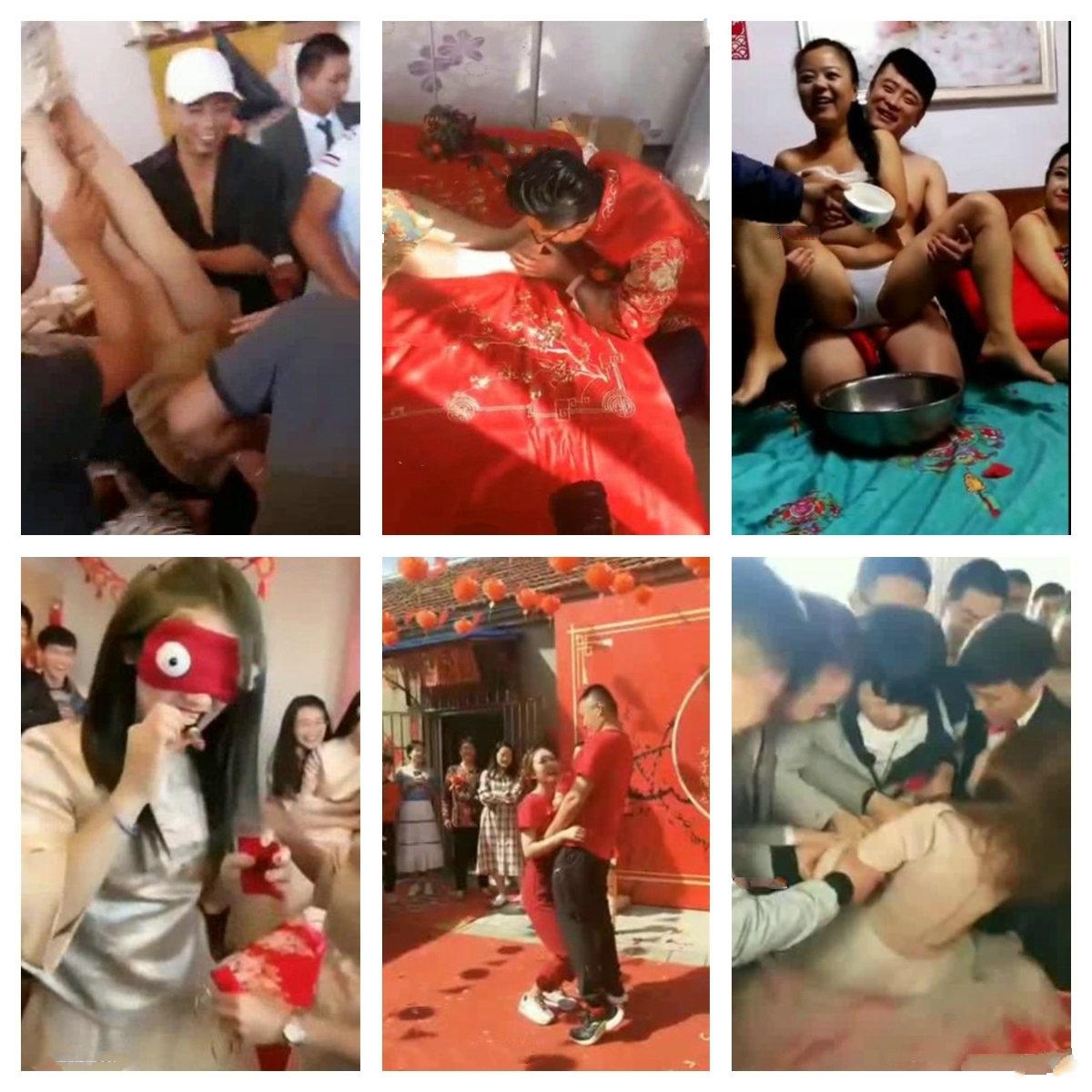 【经典婚闹】新婚闹洞房 恶搞新娘、伴娘 花样多玩的疯