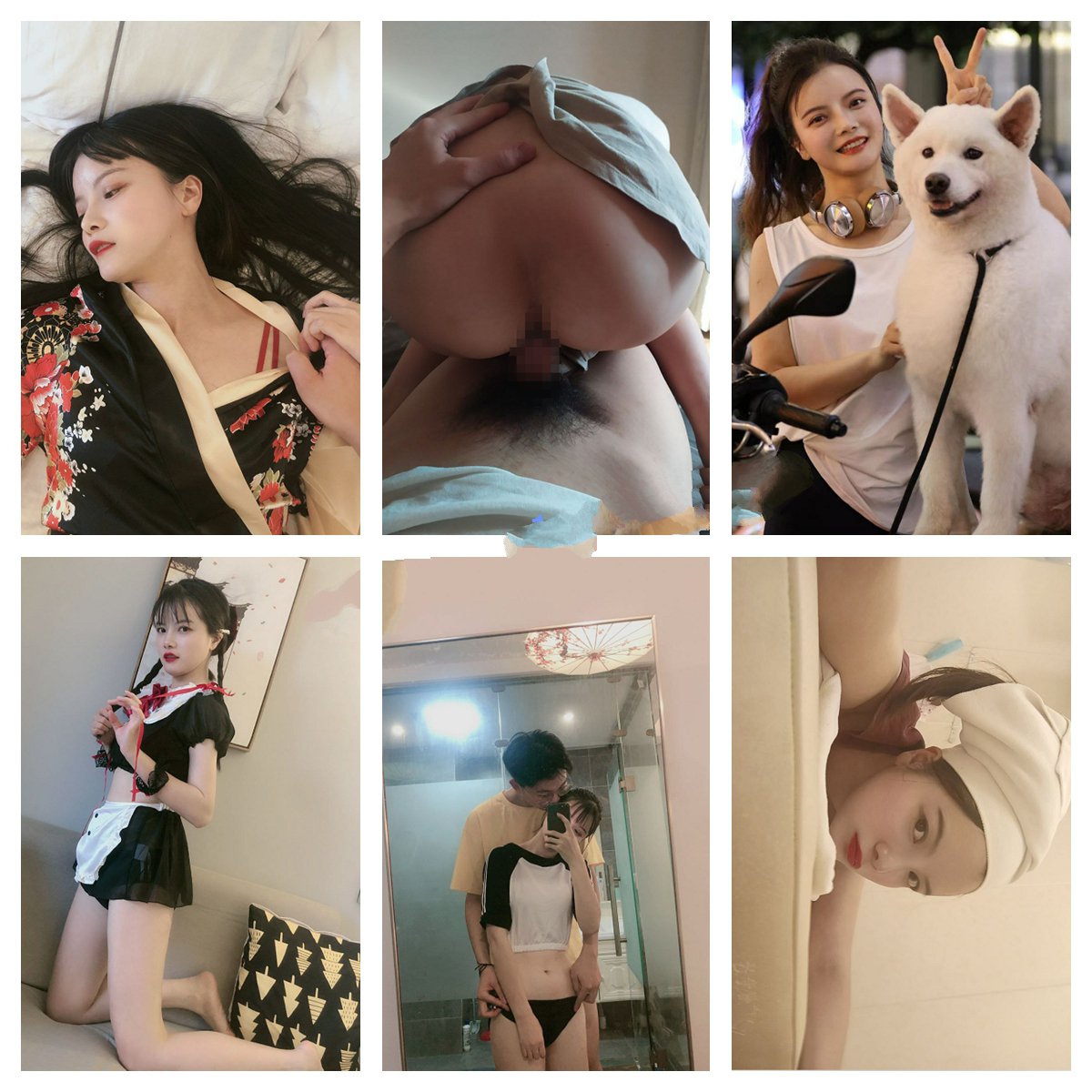 重庆反差婊赵红艳与同居男友性爱自拍