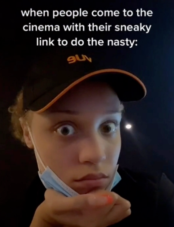 情侣电影院“摸黑鼓掌”，大型社死名场面