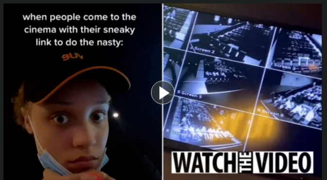 情侣电影院“摸黑鼓掌”，大型社死名场面