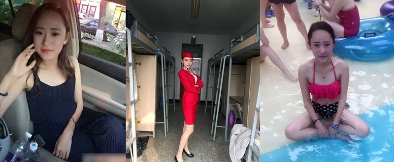 美女空姐的淫乱私生活被曝光和富二代男友各种姿势啪啪啪