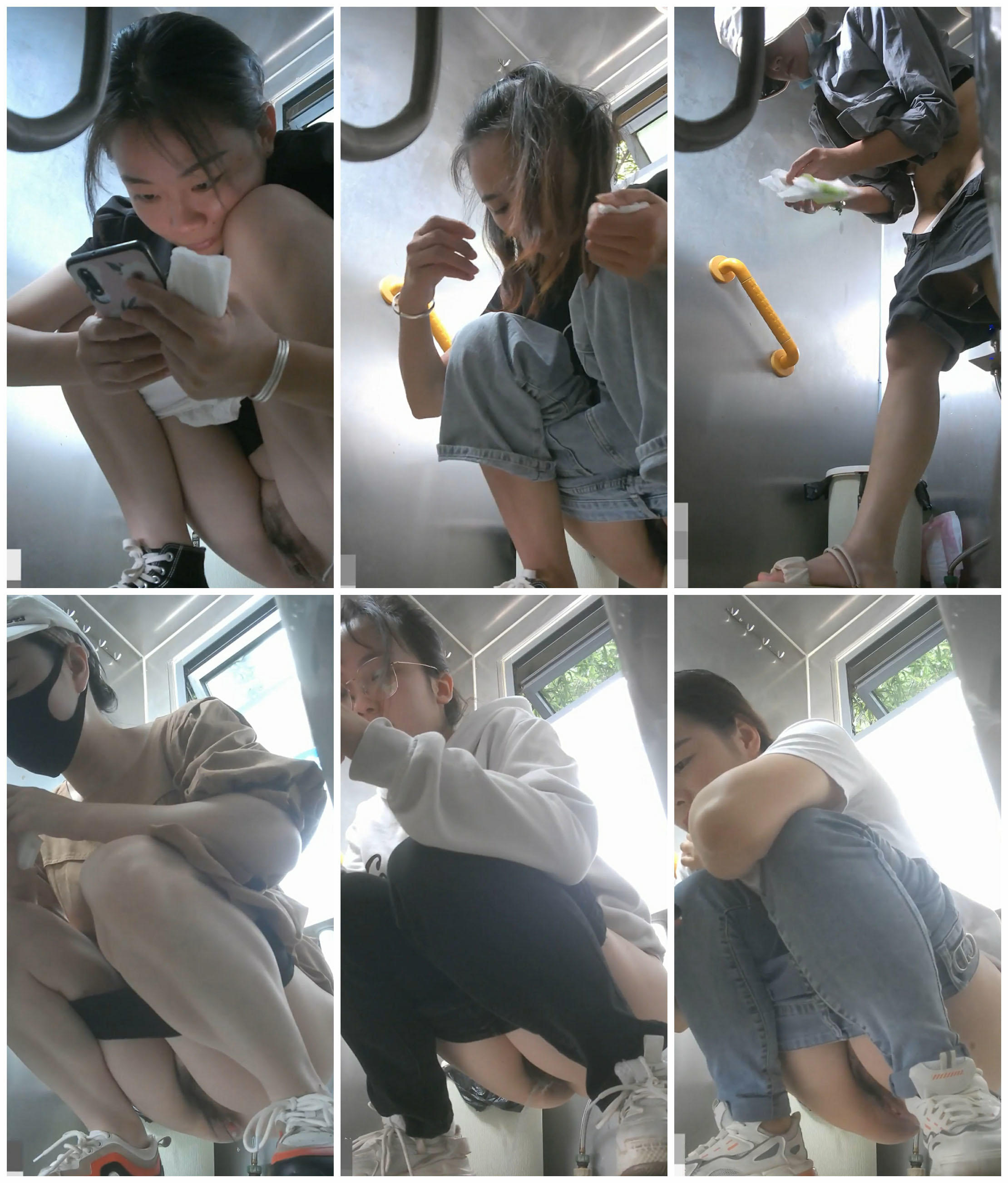 风景区蜂拥来放尿的女神,有个极品JK裙小姐姐,还有个妹子发现偷拍镜头用手机拍下来