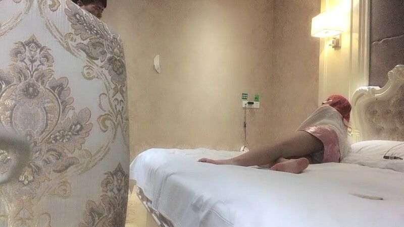 颜值最高的猎物 酒店连续两天推拉 终于拿下了