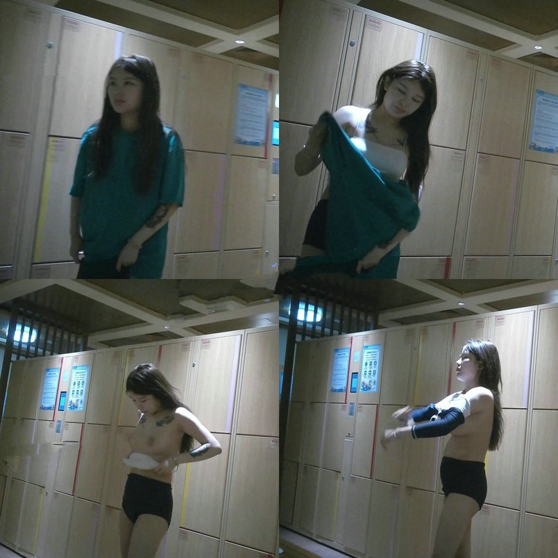 十一月最新流出大神潜入水上乐园更衣室移动偷拍泳客换衣服穿吊带泳衣的美女