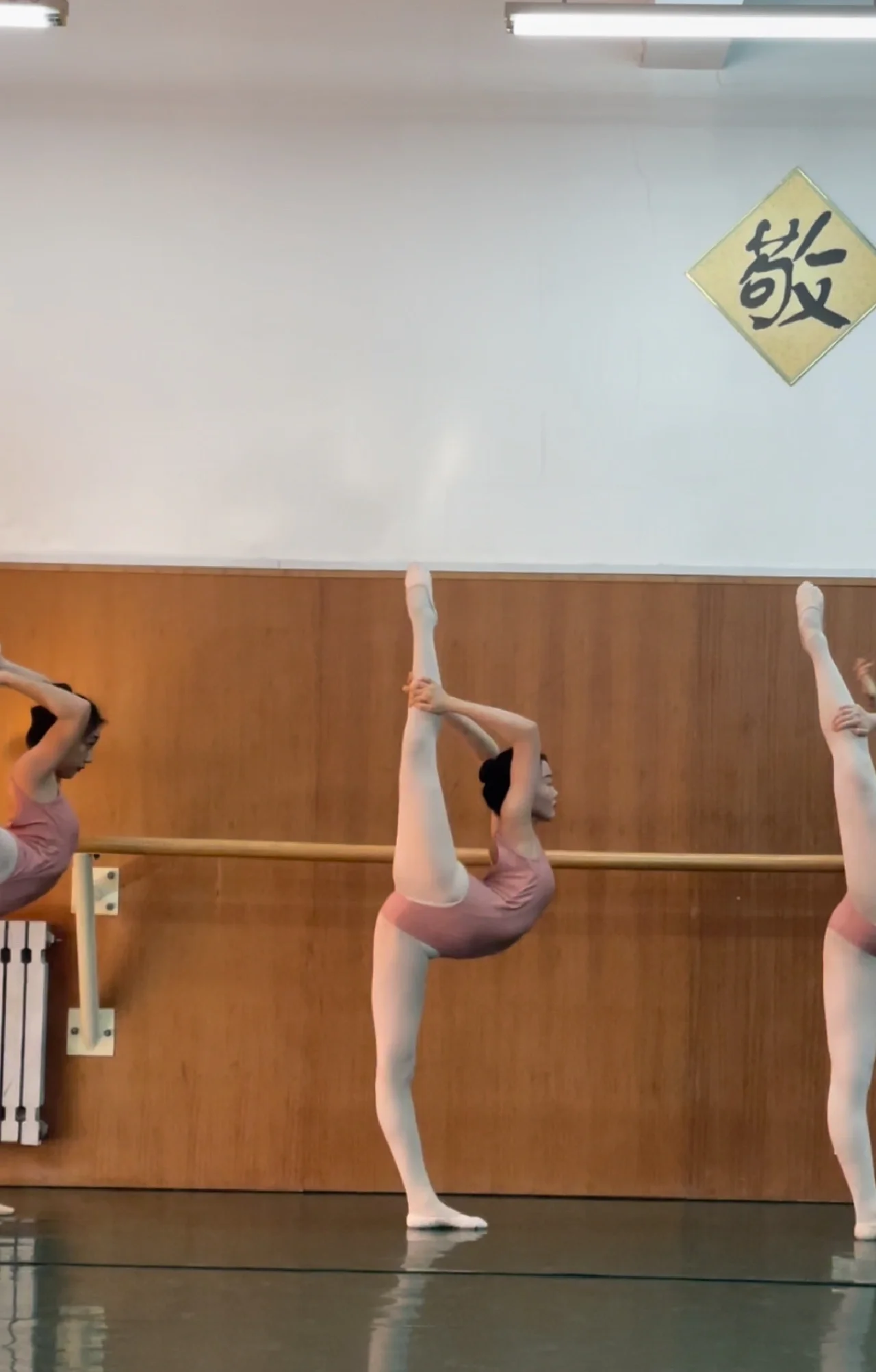 学舞蹈的艺考生们