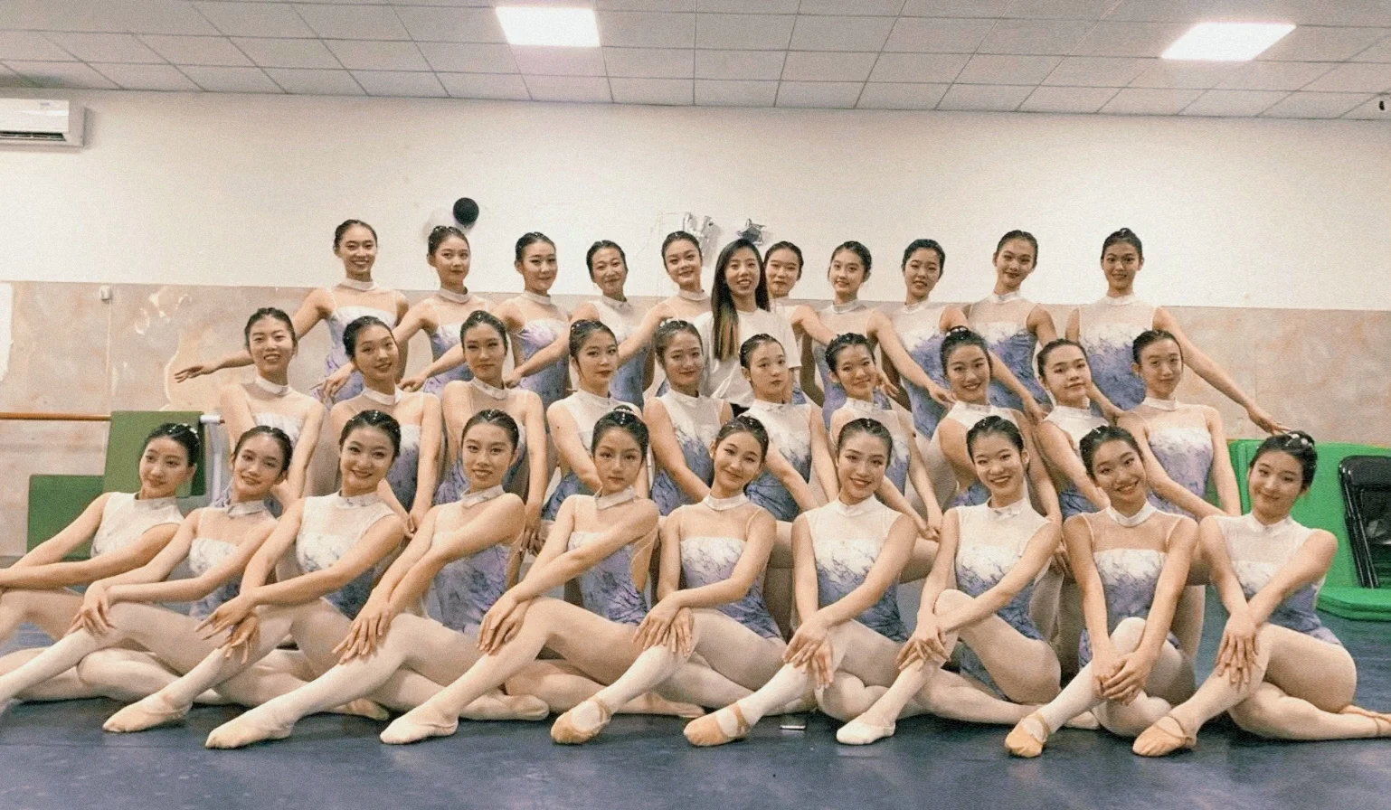 学舞蹈的艺考生们