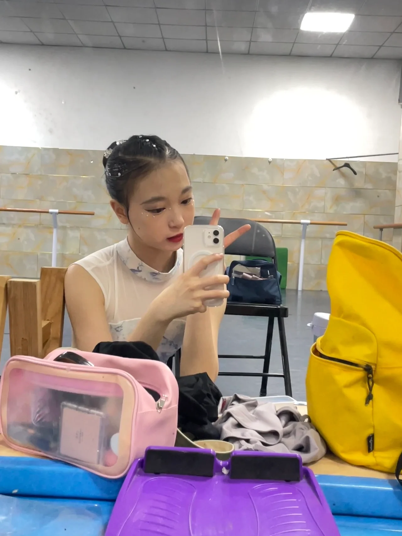 学舞蹈的艺考生们