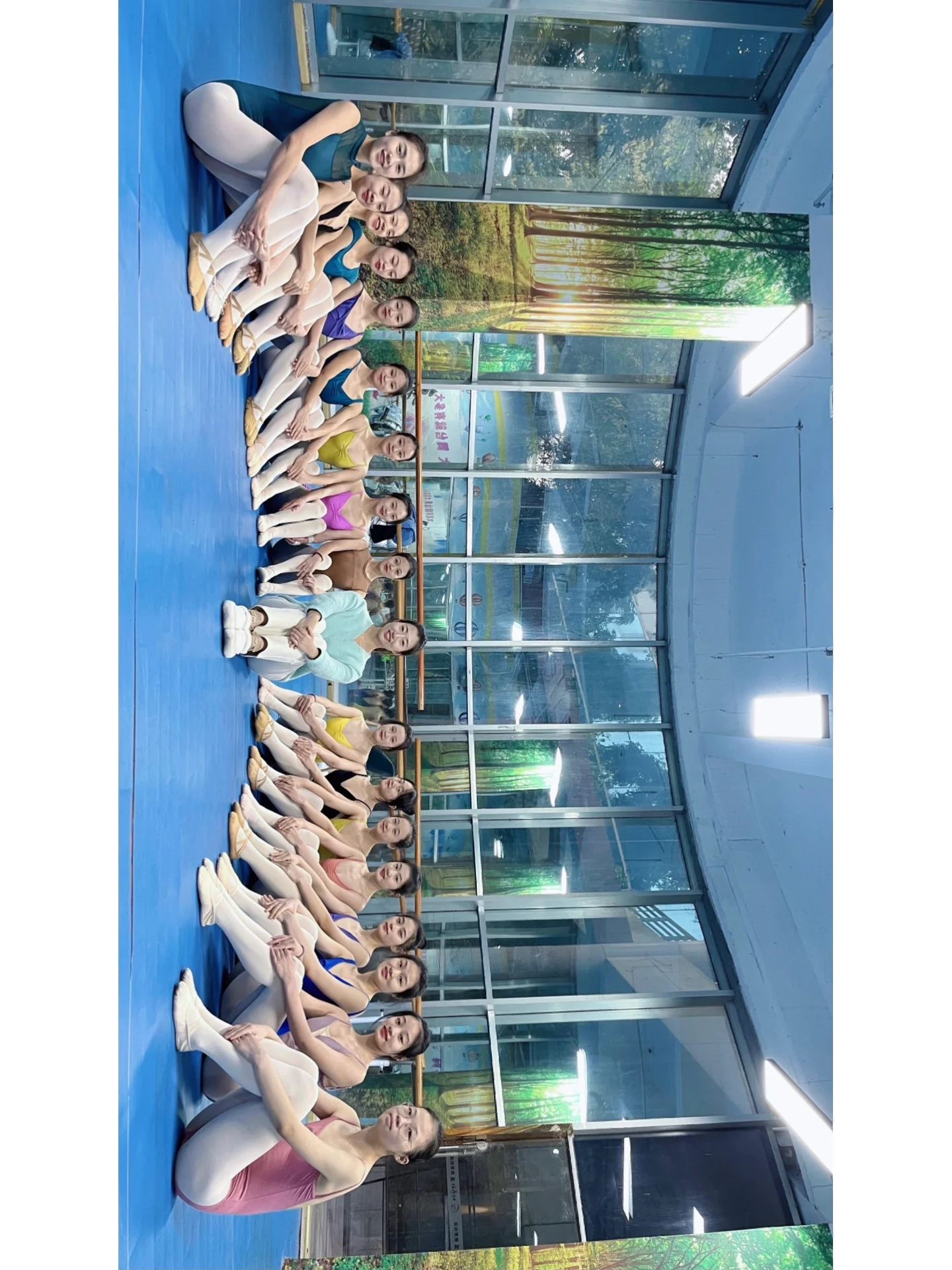 学舞蹈的艺考生们