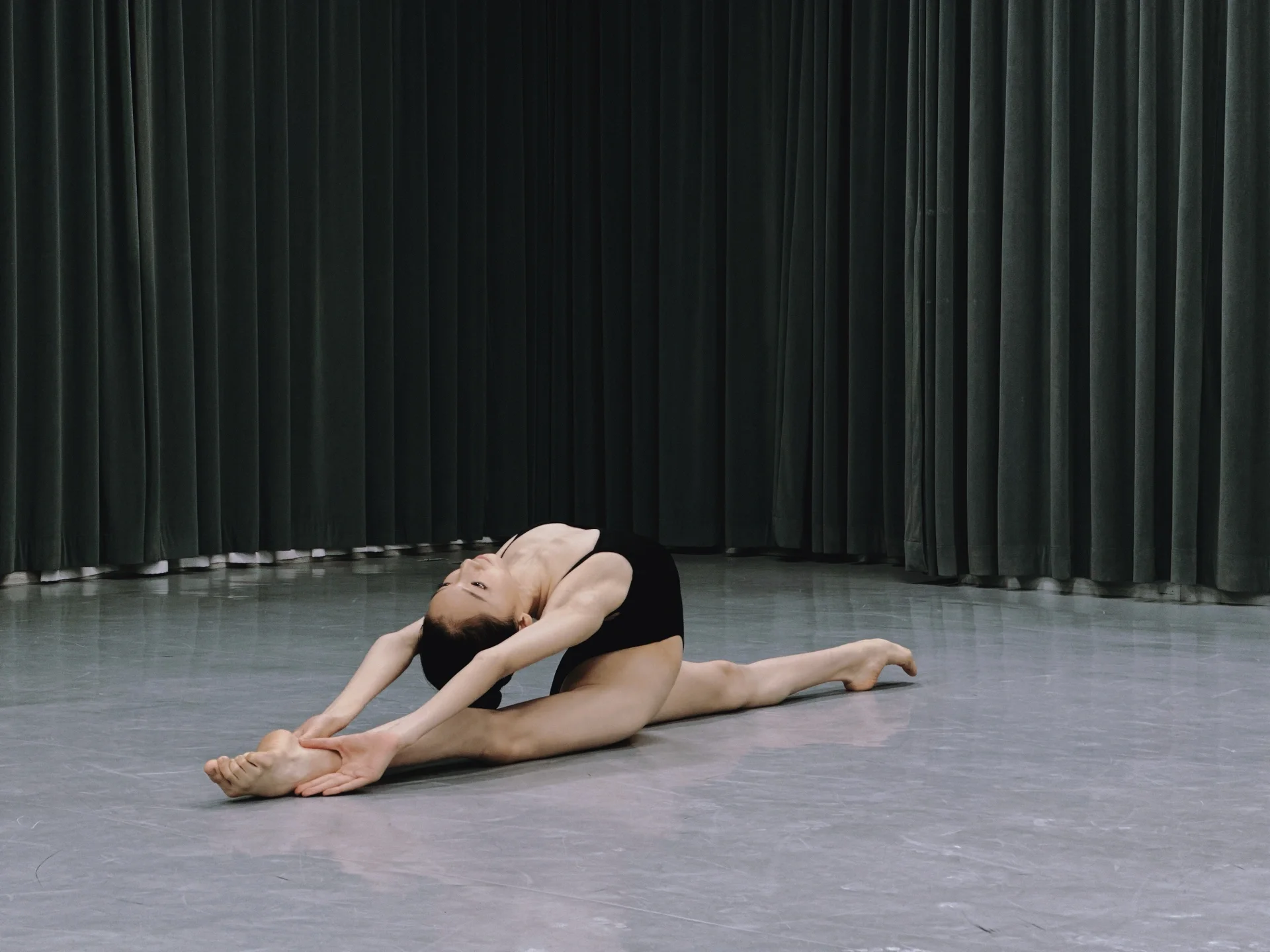 学舞蹈的艺考生们