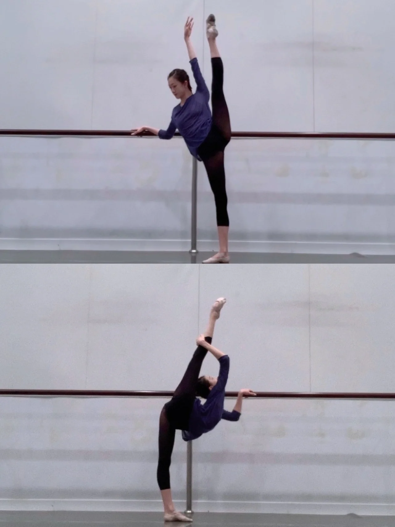 学舞蹈的艺考生们