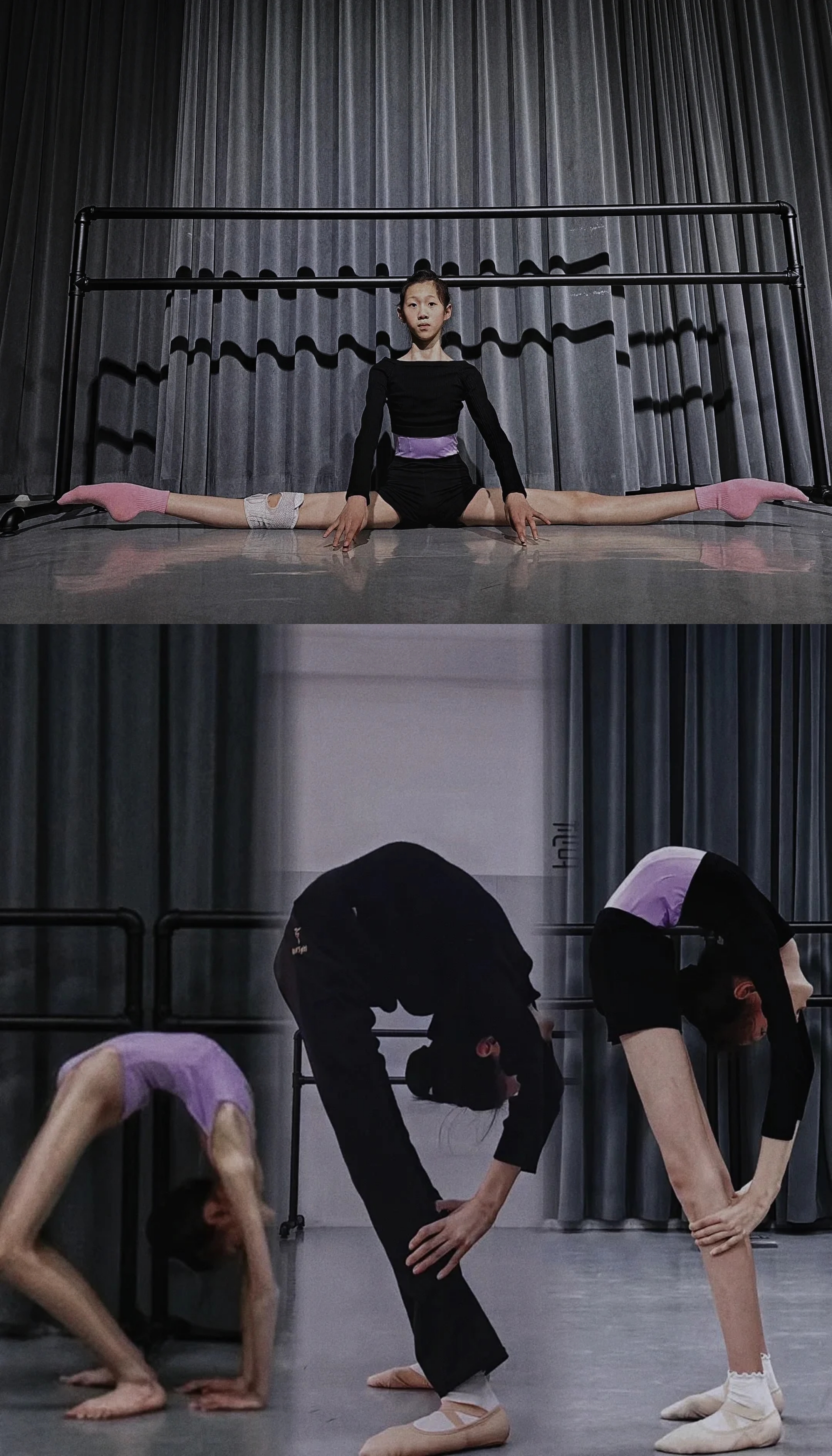 学舞蹈的艺考生们