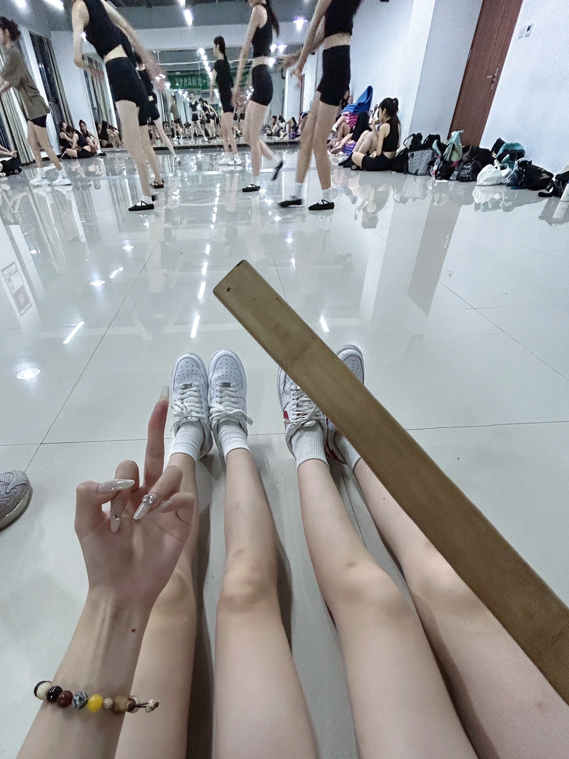 学舞蹈的艺考生们