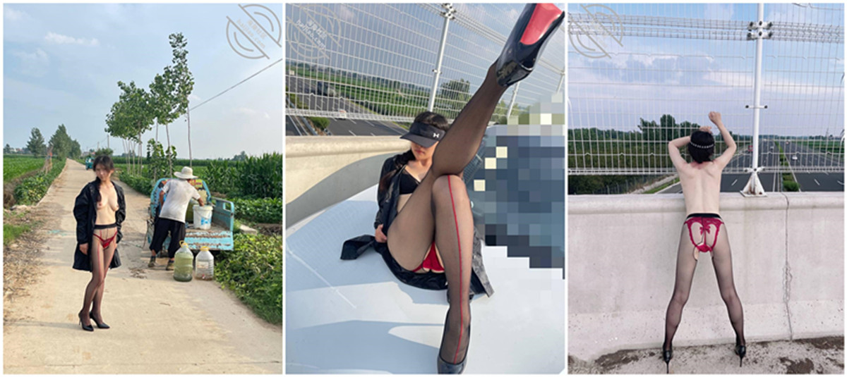 喜欢让媳妇四处裸露勾引路人 带骚老婆逛景区玩刺激偶遇单独路人献妻给操满足我的绿帽愿望