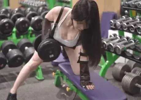 确定这是健身房，不是“风月场所”？干脆直接当场do了…