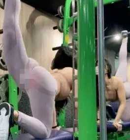 确定这是健身房，不是“风月场所”？干脆直接当场do了…