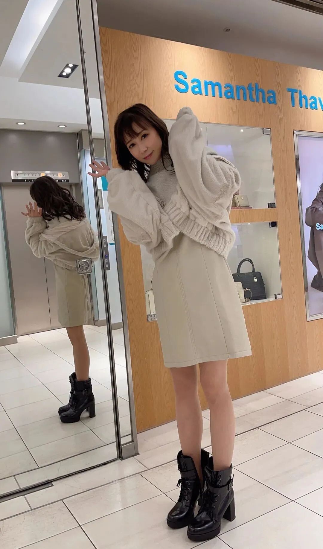 [AV女优]东北大长腿美女，在日本拍A片火啦！--林美玲