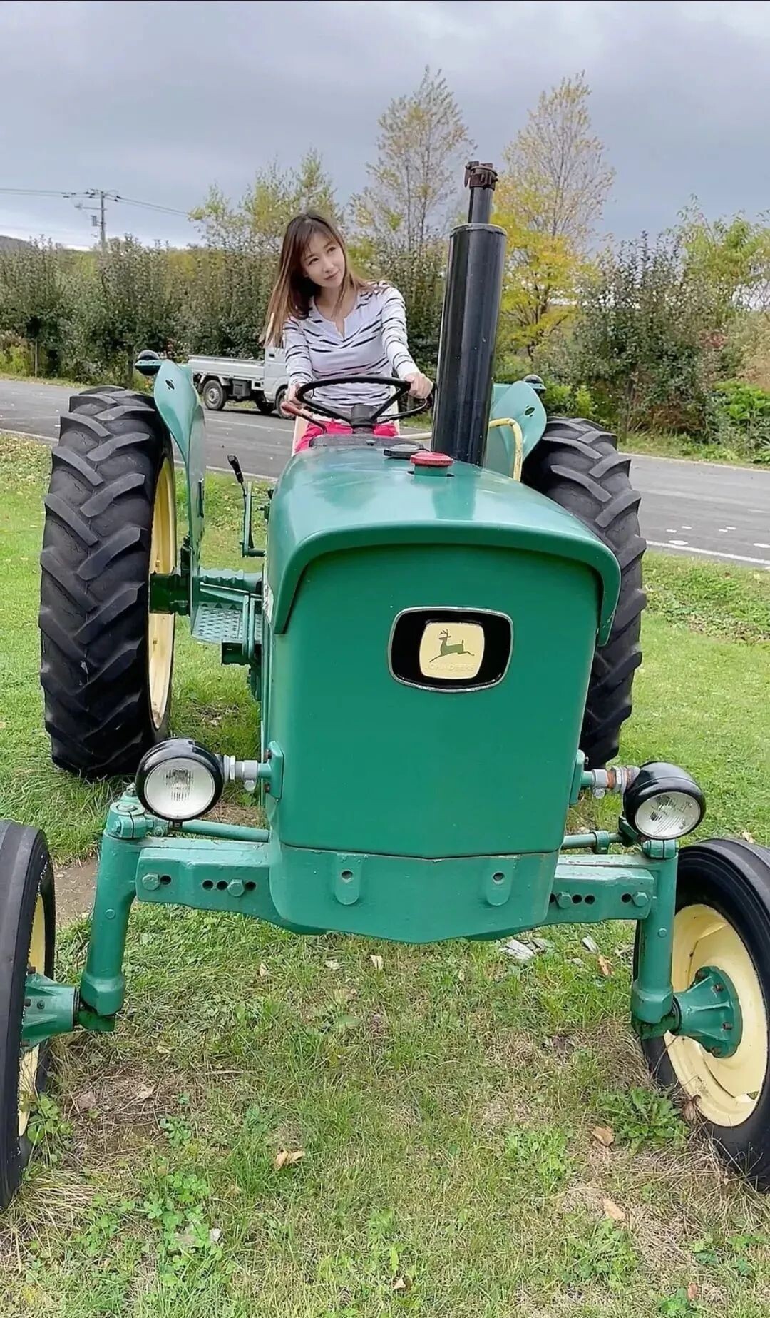 [AV女优]东北大长腿美女，在日本拍A片火啦！--林美玲