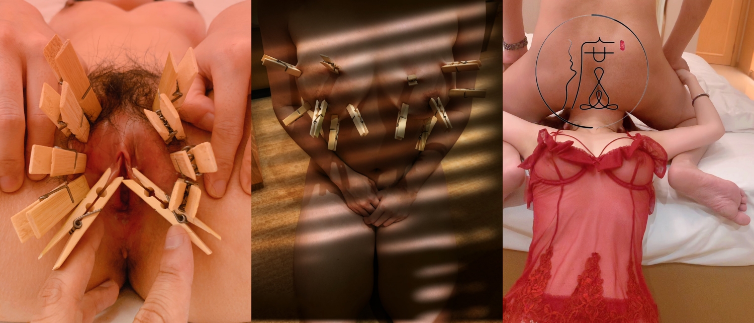 最新私拍流出，花式暴力SM调教女奴，群P插针喝尿露出各种花样