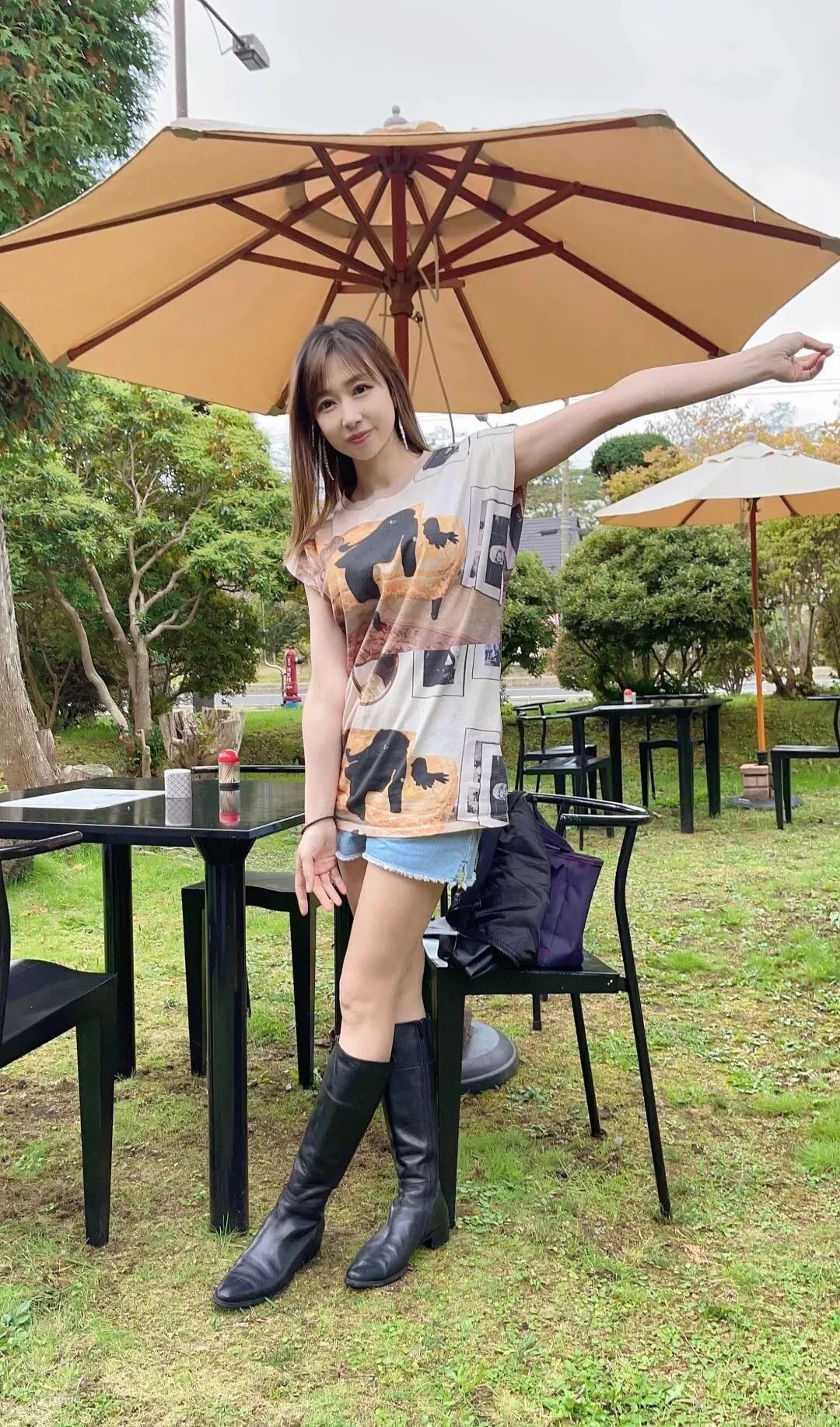 [AV女优]东北大长腿美女，在日本拍A片火啦！--林美玲