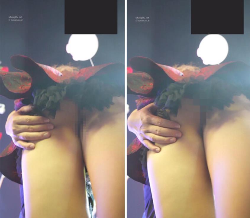 偷拍两个性感短裙美女超短蕾丝公主裙..性感丁字裤..美女当众被男友捏屁股超短齐B女仆装过膝袜圆润美腿