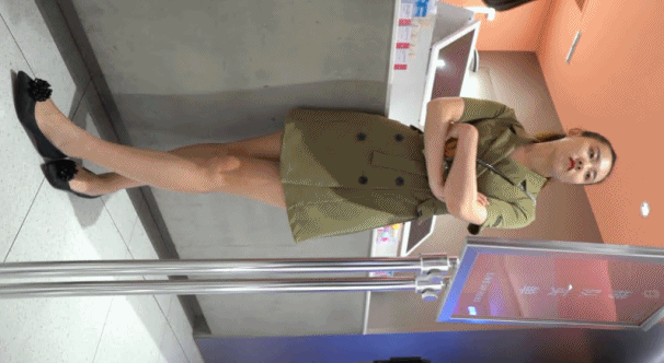 商场偷拍美女裙底