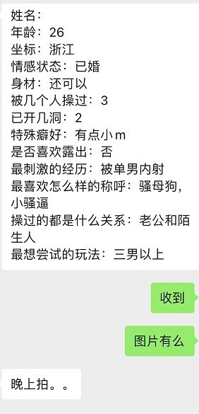 骚母狗访谈--爱3P的浙江蜂腰淫娃