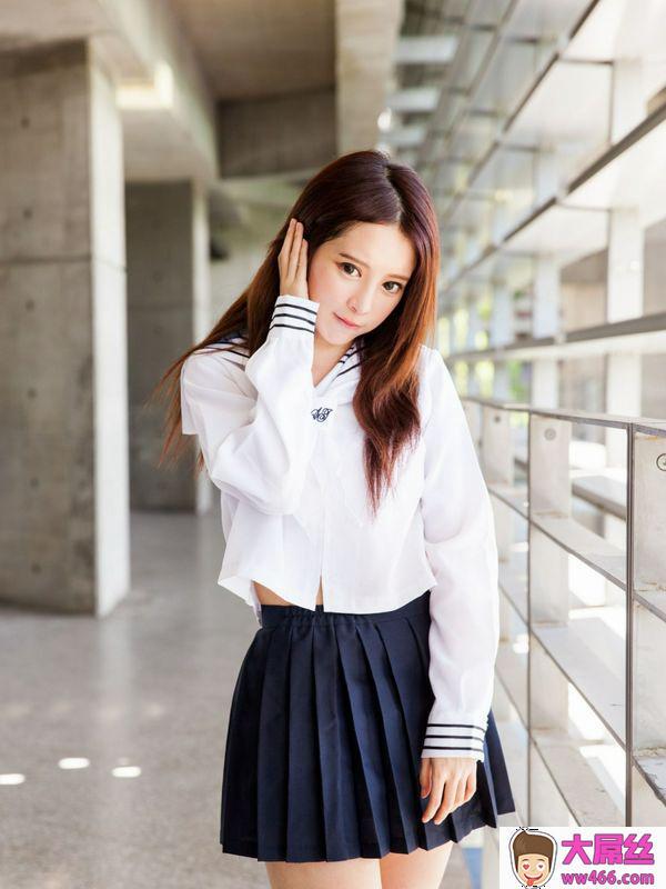 张齐郡Julie水手学生服找回初恋的感觉