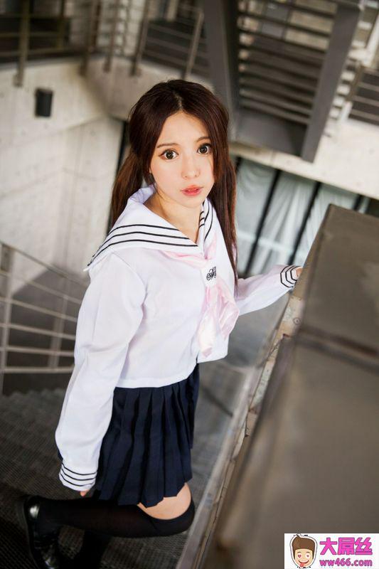 张齐郡Julie水手学生服找回初恋的感觉