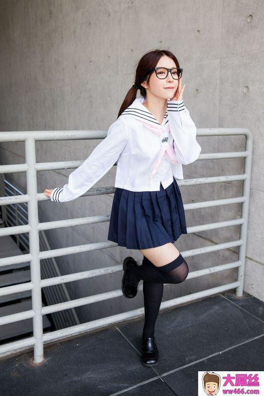 张齐郡Julie水手学生服找回初恋的感觉