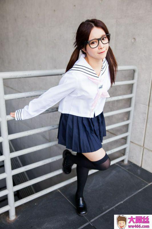 张齐郡Julie水手学生服找回初恋的感觉