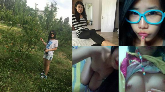 本土靓妹与男友激情照