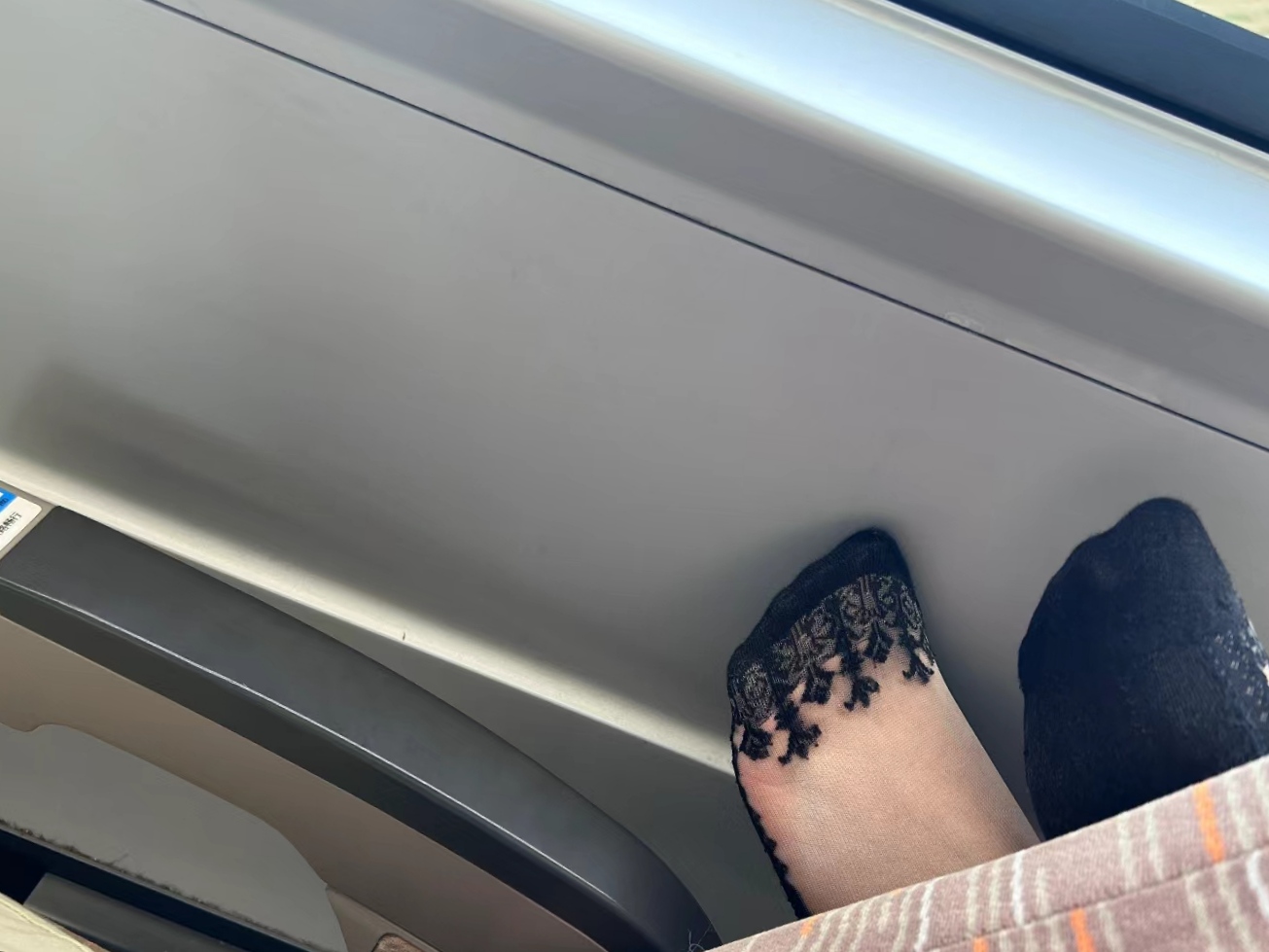 没有边界感的漂亮脚丫子