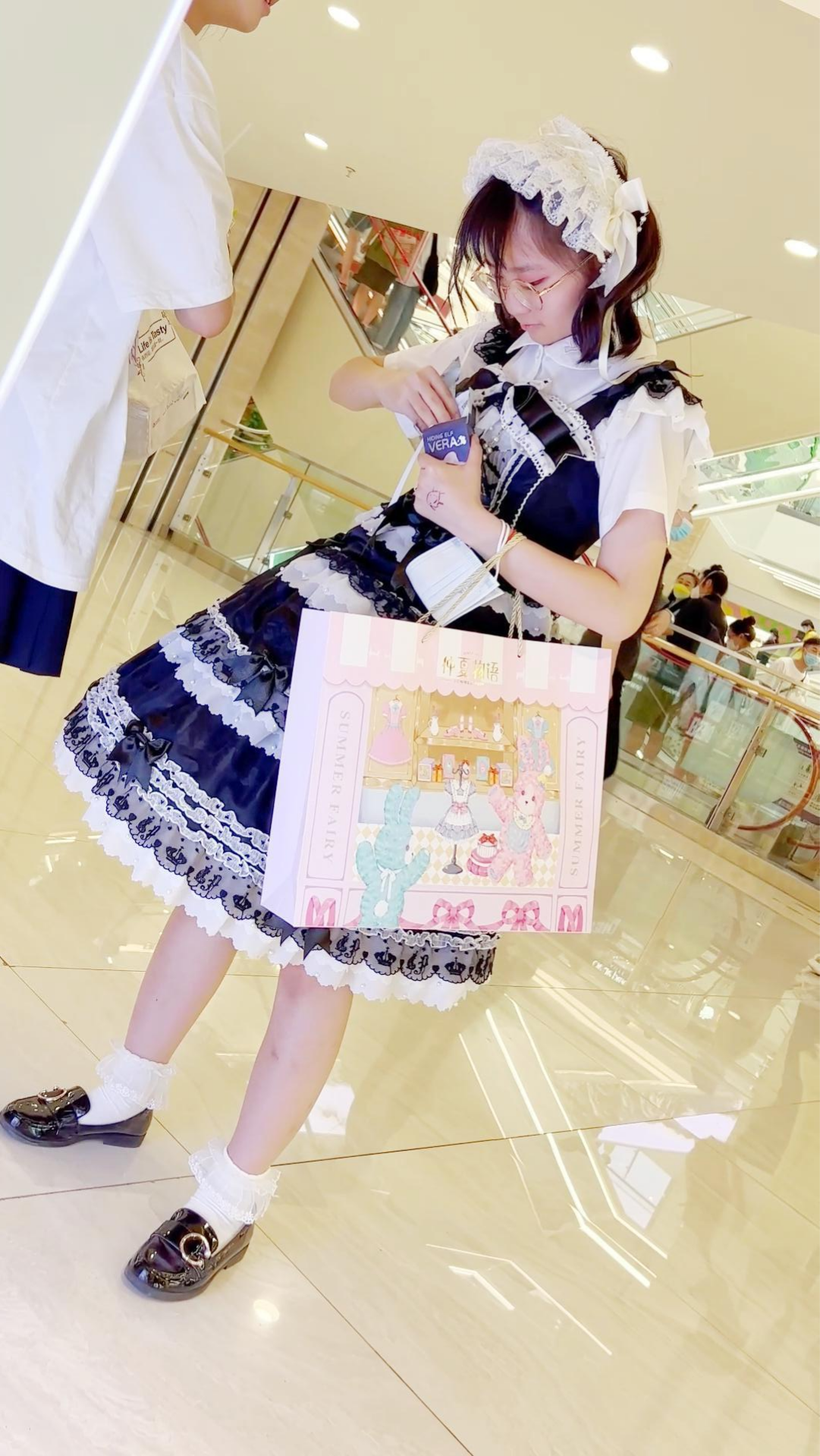 [另类视角]洛丽塔眼镜反差婊[16P]