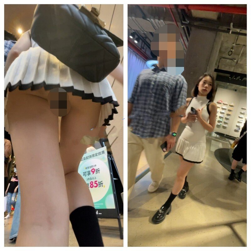 又短又紧包臀裙少妇透明凉拖双腿光滑发亮完美腰臀比例的短发美女网球超短裙丁内