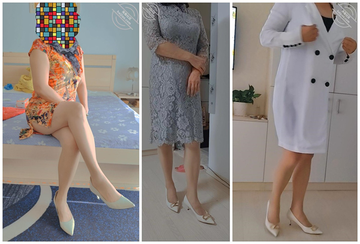 年底插同学的气质熟女妈妈，旗袍肉丝袜的交通局熟女阿姨淫荡喷水高潮