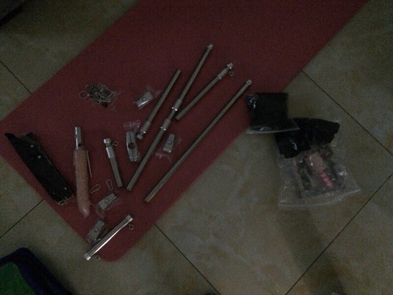 和炮机一起干老婆，老婆说有3P的感觉