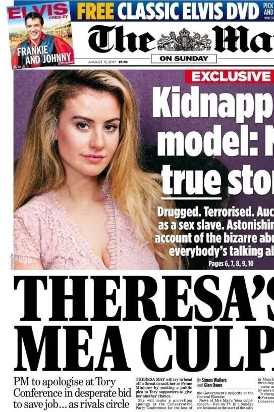 暗网嫩模绑架事件，30万贱卖给富豪当作玩物，被救之后却遭网友唾骂！