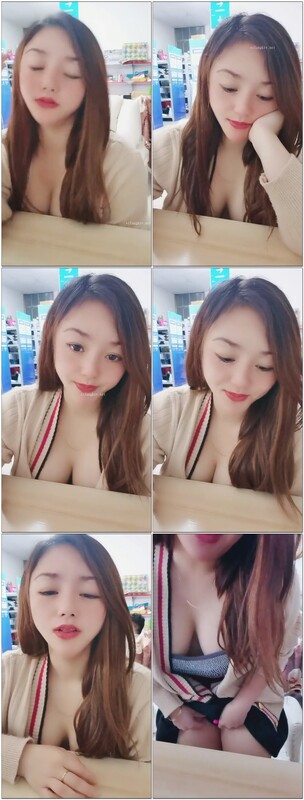 菜鸟驿站露出【快递小妹】取快递人来人往大尺度业主就在背后都敢露超刺激劲爆！