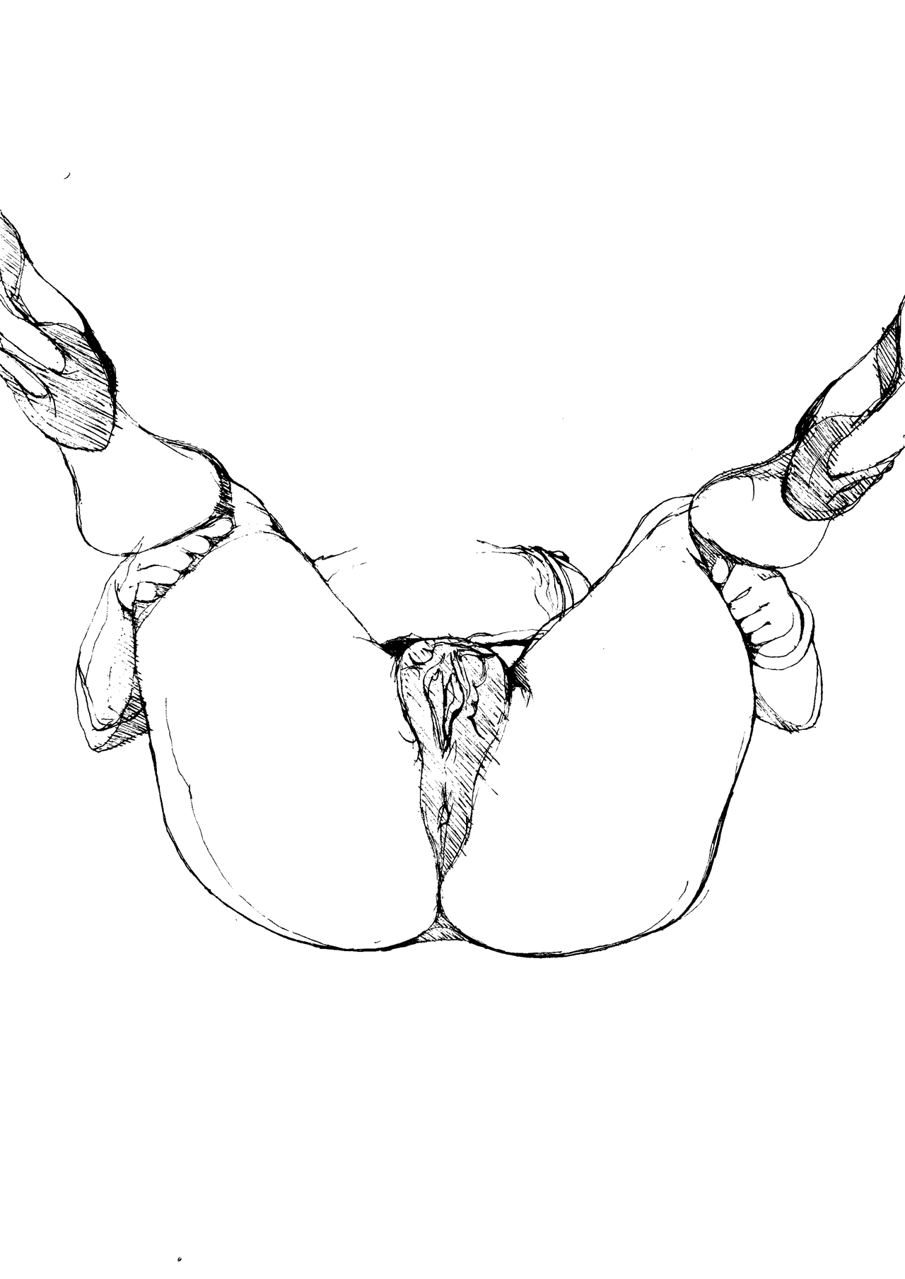 波卡圆点黑丝加红底高跟鞋，骚货的淫水今夜格外多