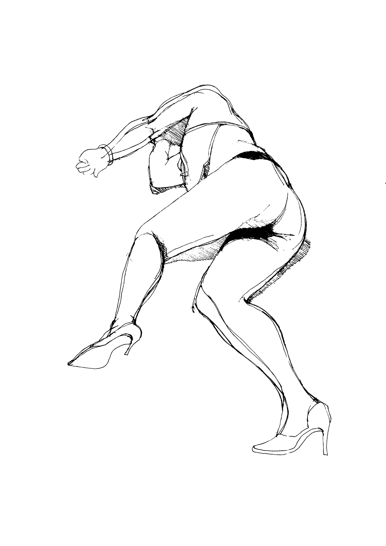 波卡圆点黑丝加红底高跟鞋，骚货的淫水今夜格外多