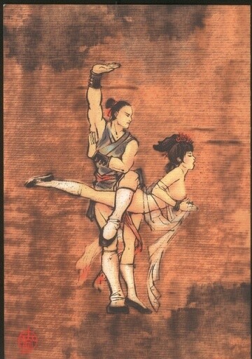 武功秘籍，传男亦传女，鲜有大成者