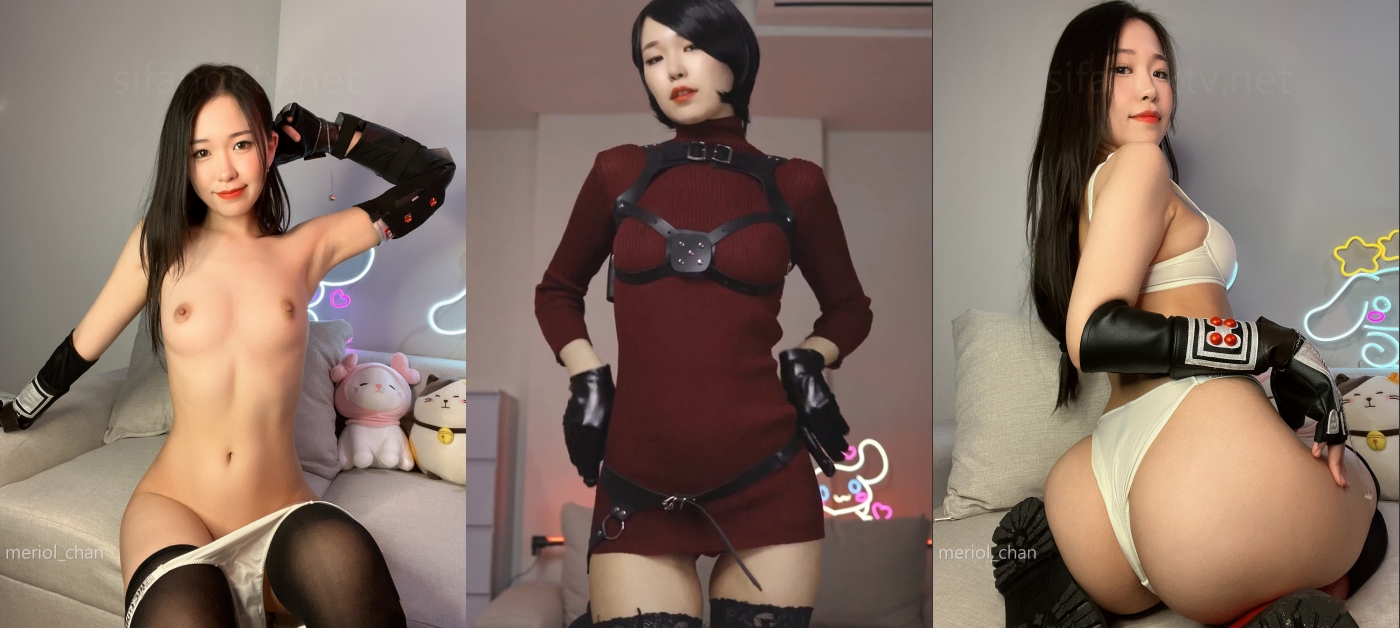 露脸高颜值极品大奶白虎逼百变女神merio私拍，各种COSER逼脸同框道具紫薇，撸点满满