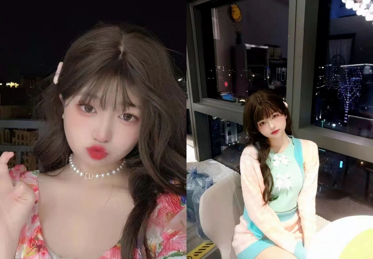 广东某职业学院卡哇伊清纯萝莉学生妹酒店露脸3P场面堪比AV对比一下生活照反差好大