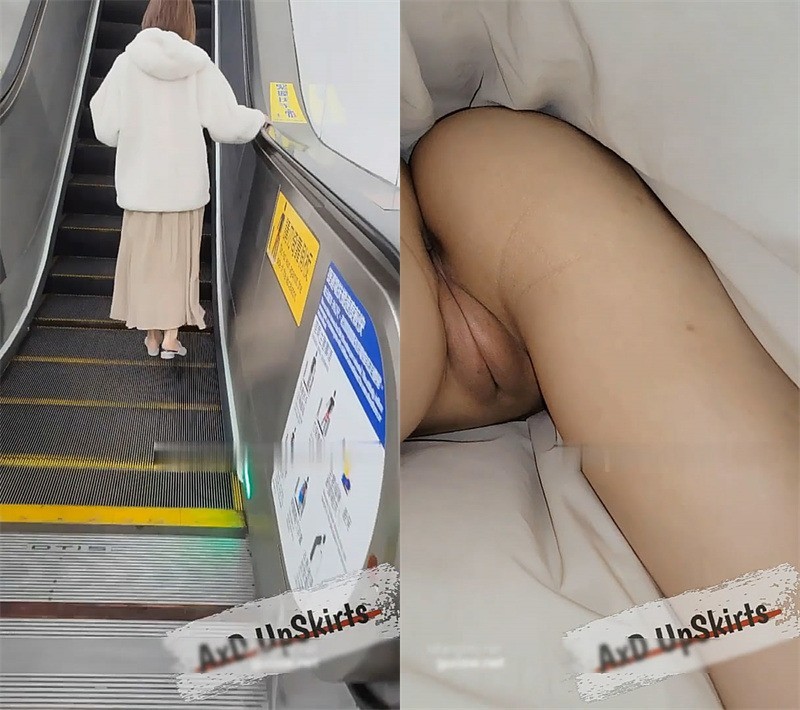 商场一路跟踪抄底 几个没穿内裤妹子的白净大肥鲍