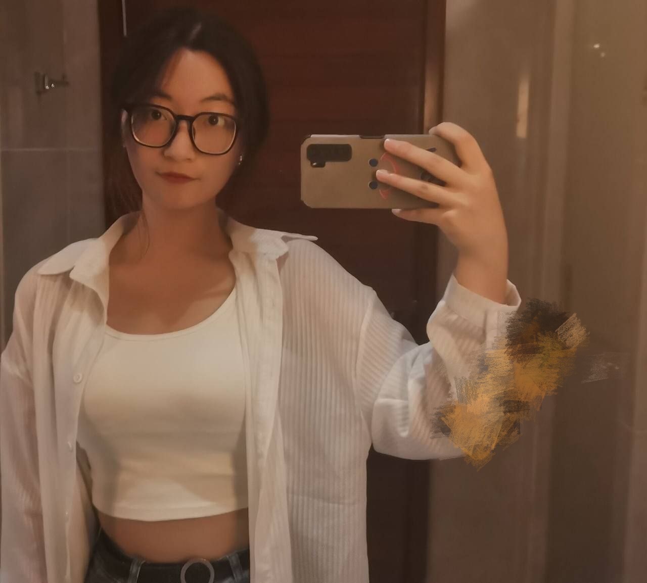 山东青岛眼睛妹 被海王渣男曝光私密自拍视频 叫床叫的都快缺氧了吧