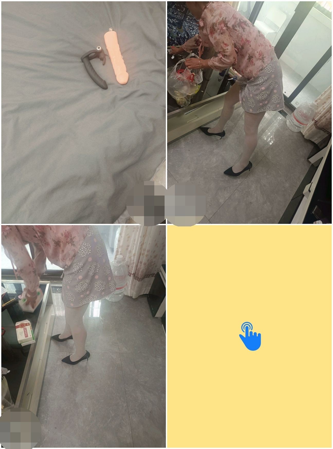 乱L偷情 监控拍下反差婊丈母娘阳具插B自慰 大神趁机勾引强上 良家熟女的丰满屁股非常诱惑刺激