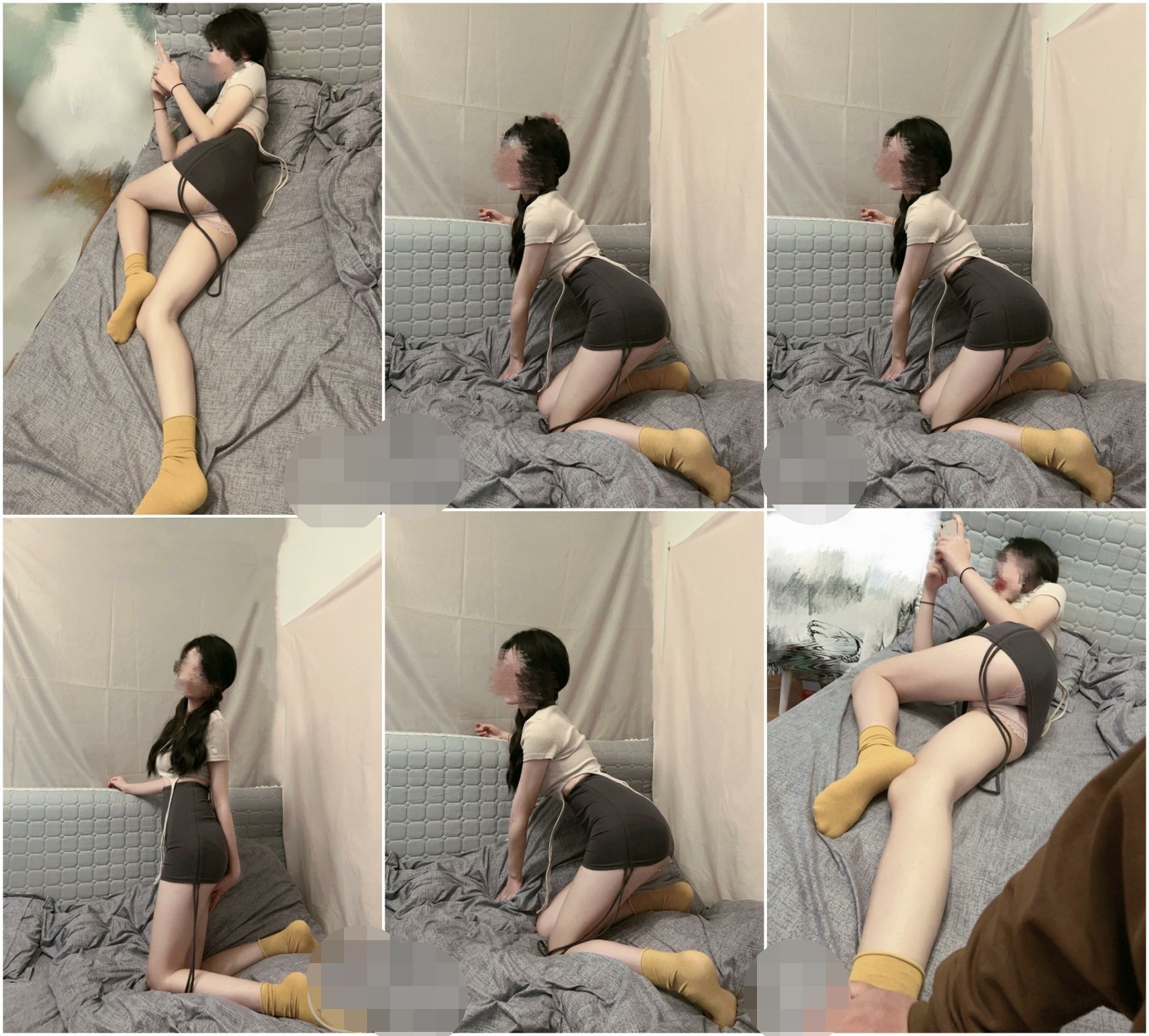 最新姐弟乱L！灌醉大长腿极品姐姐后续 插B足交 附泄密照，这次拍了多次爆插姐姐的多视频，时间长