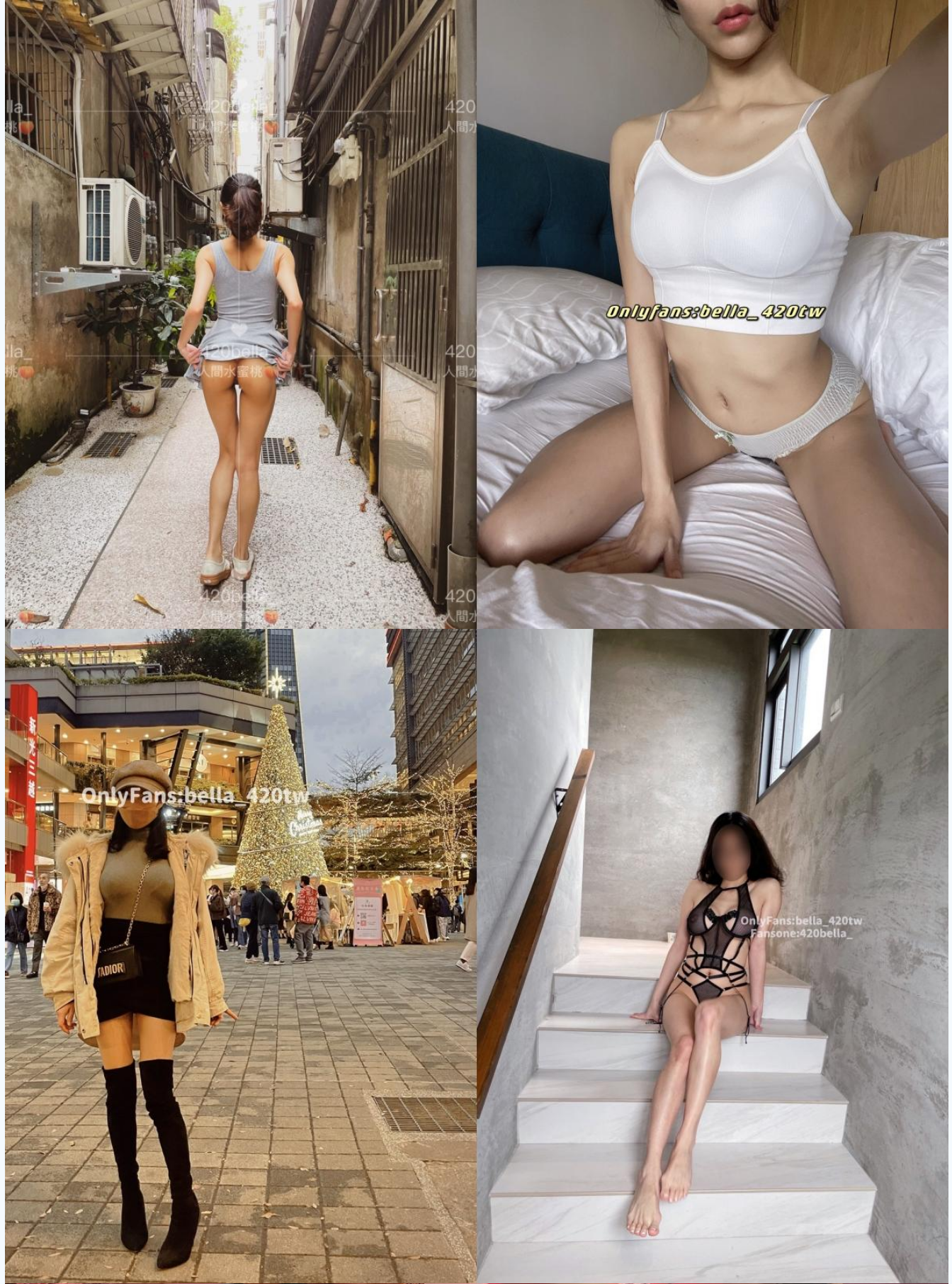 顶级女神，高气质长腿大波反差婊【420贝拉】，男女通吃，被猛男爆操抓着床单失控尖叫